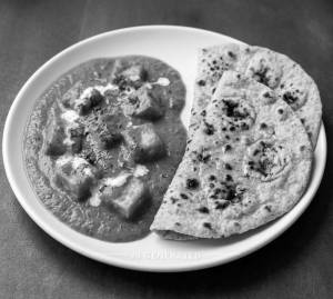 Paneer Butter Masala + Tandoori roti (2 pieces)