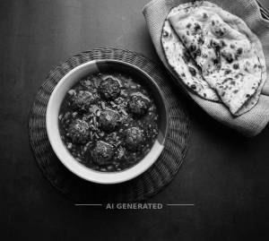 Veg Manchurian [Gravy] + Tandoori Roti (2 pieces)