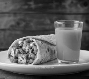 Veg Wrap ( Katti Roll)  