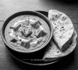 Butter paneer masaala + Tawa roti (2 pieces)