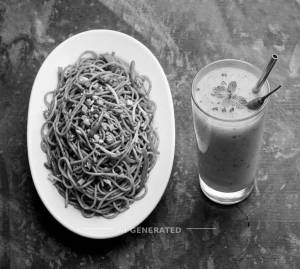Chilli Garlic Noodles + Spicy Mango