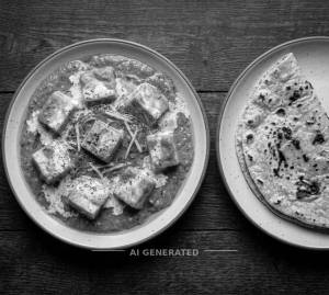 Paneer Lababdar + Tawa Roti (1 piece)
