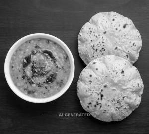 Dal + Phulka (2 pieces)