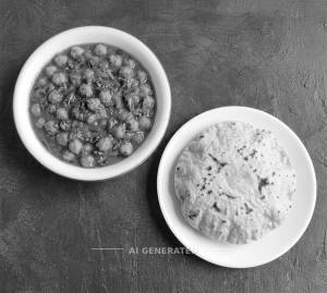 Chenna Masala + Pulka 1 (1 Piece)