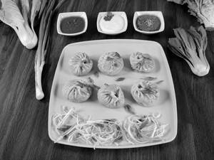 Suji (semolina) Veg Steam Momos