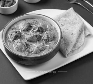 Chicken Korma + Rumali Roti (2 pieces)