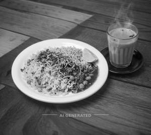 Tari Poha + Special Chai [Tea]