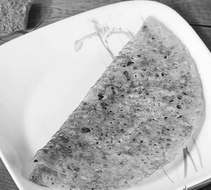 Wheat Dosa With Chuttney And Sambar [2 Pieces]