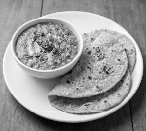 Dal Fry + Tawa Roti (2 pieces)