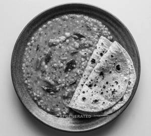 Gujrati Dal + Roti (2 Pieces)