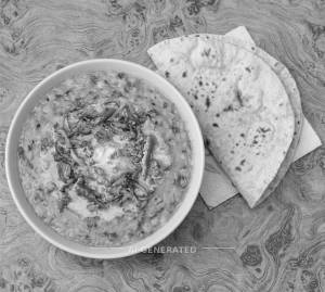 Dal Fry Butter + Plain Roti (2 pieces)