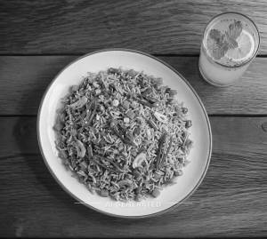 Veg Chilli Garlic Fried Rice + Masala Lemonade