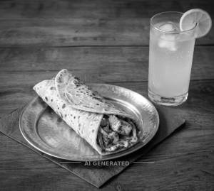 Paneer Roll + Colddrink