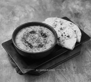 Dal Jeera + Plain Roti (2 pieces)
