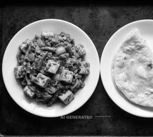 Paneer Chatpata + Butter Roti (1 Piece)