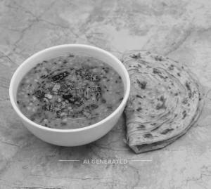 Dal Tadka + Plain Paratha (1 Piece)