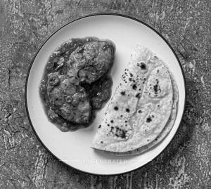 Fish Curry (2 Pieces) + Roti (2 pieces)