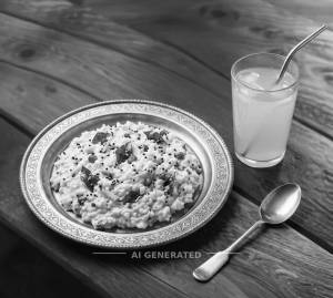 Curd Rice + Lemon juice [300 ml]