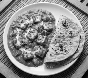Paneer Tikka Masala + Tandoori Roti (2 pieces)