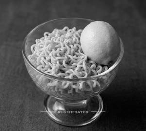 Plain Maggi + Lemon
