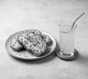 Cheese Chilli Garlic Toast + Nimbu Pani Sweet
