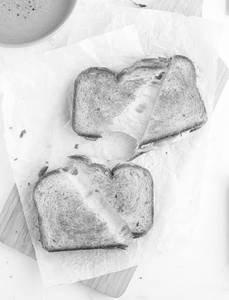 Toast butter