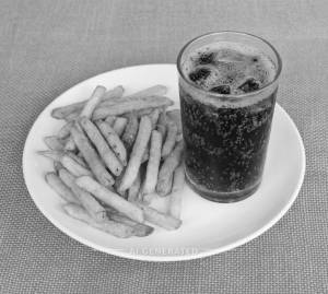 French Fries + Aerated Drinks