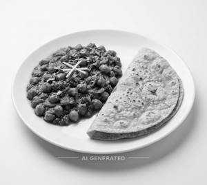 Chana Masala + Wheat Chapati (1 Piece)