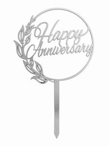 Happy Anniversary Topper