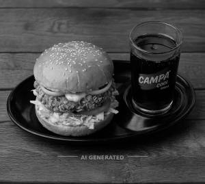 Zinger Burger +cool drink 200 ml