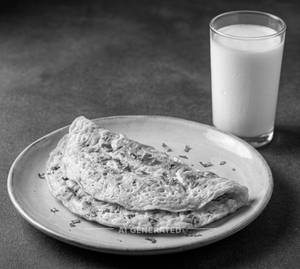 Omelette + Lassi