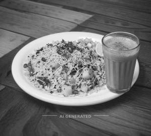 Indori Poha + Special Chai [Tea]