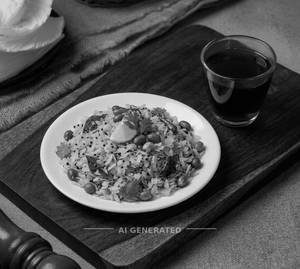 Kanda Poha + Black Tea               