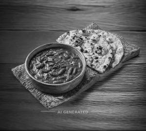 Rajma + Tandoori Roti (2 Pieces)