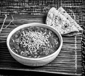 Sev tomato + Tawa roti (2 pieces)
