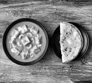 Sweet Shahi Paneer + Butter Roti (1 piece)