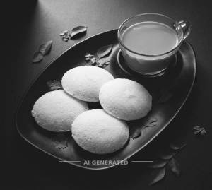 Idali [4 Pieces] + Normal Tea