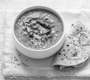 Dal Tadka + Plain Roti (2 pieces)