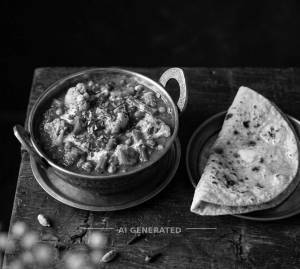 Veg Handi + Butter Chapati (1 piece)