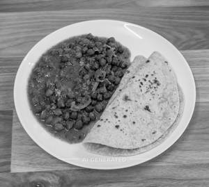 Kadala Masala + Chapati (2pc)