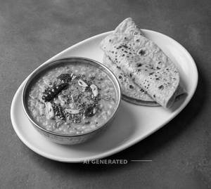 Dal Tadka + Roti (2 Pieces)