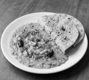 Dal Fry + Rice + Tawa Roti (2 Pieces)