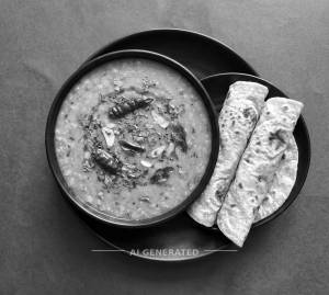 Dal Fry + Chapati (2 pieces)
