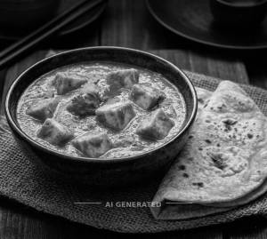 Paneer Butter Masala + Plain Roti (2 pieces)