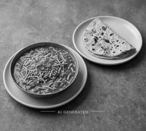 Sev Tamatar + Tawa Roti (1 piece)