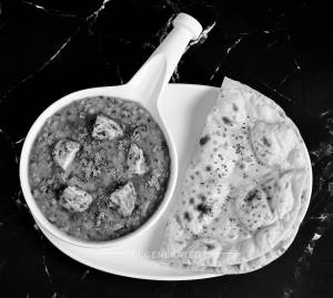 Egg Dal Fry + Tawa Roti (1 Piece)