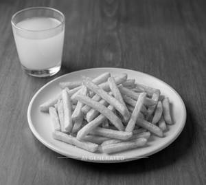 French Fries + Lemon Juice