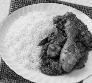 White Rice With Kodi Koora