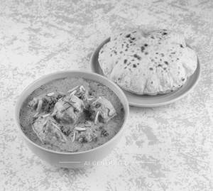 Chicken Mughlai + Chapati (2 pieces)