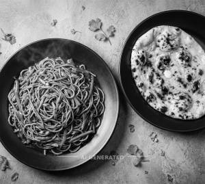 Veg Hakka Gravy Noodles + Butter Tandoori Roti (1 Piece)